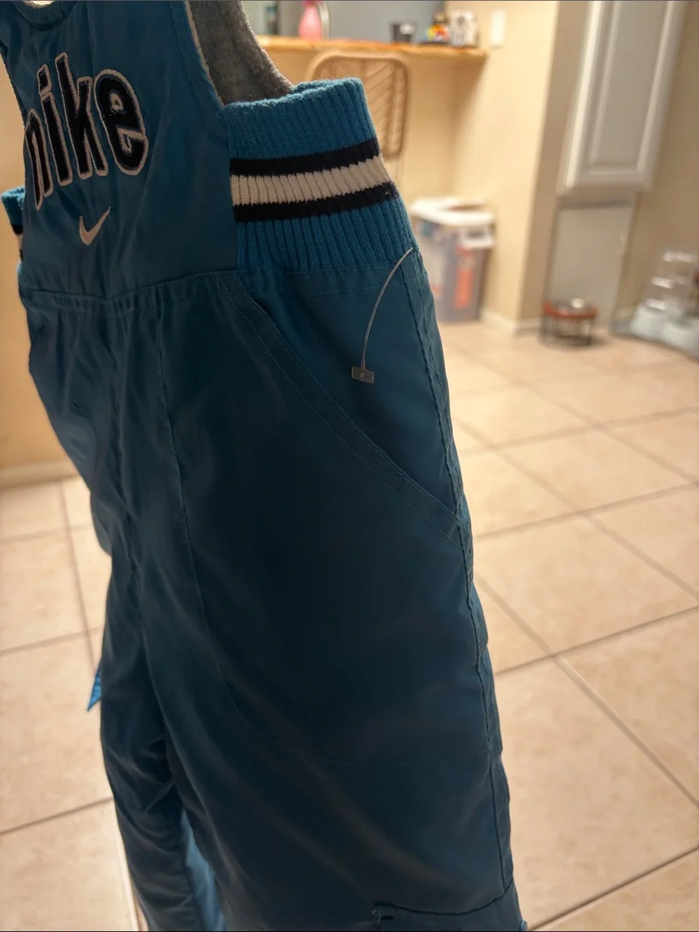 Nike Bright Blue Kids Snow Overalls
